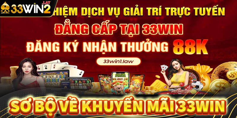 Sơ bộ về chính sách khuyến mãi 33win anh em nên biết